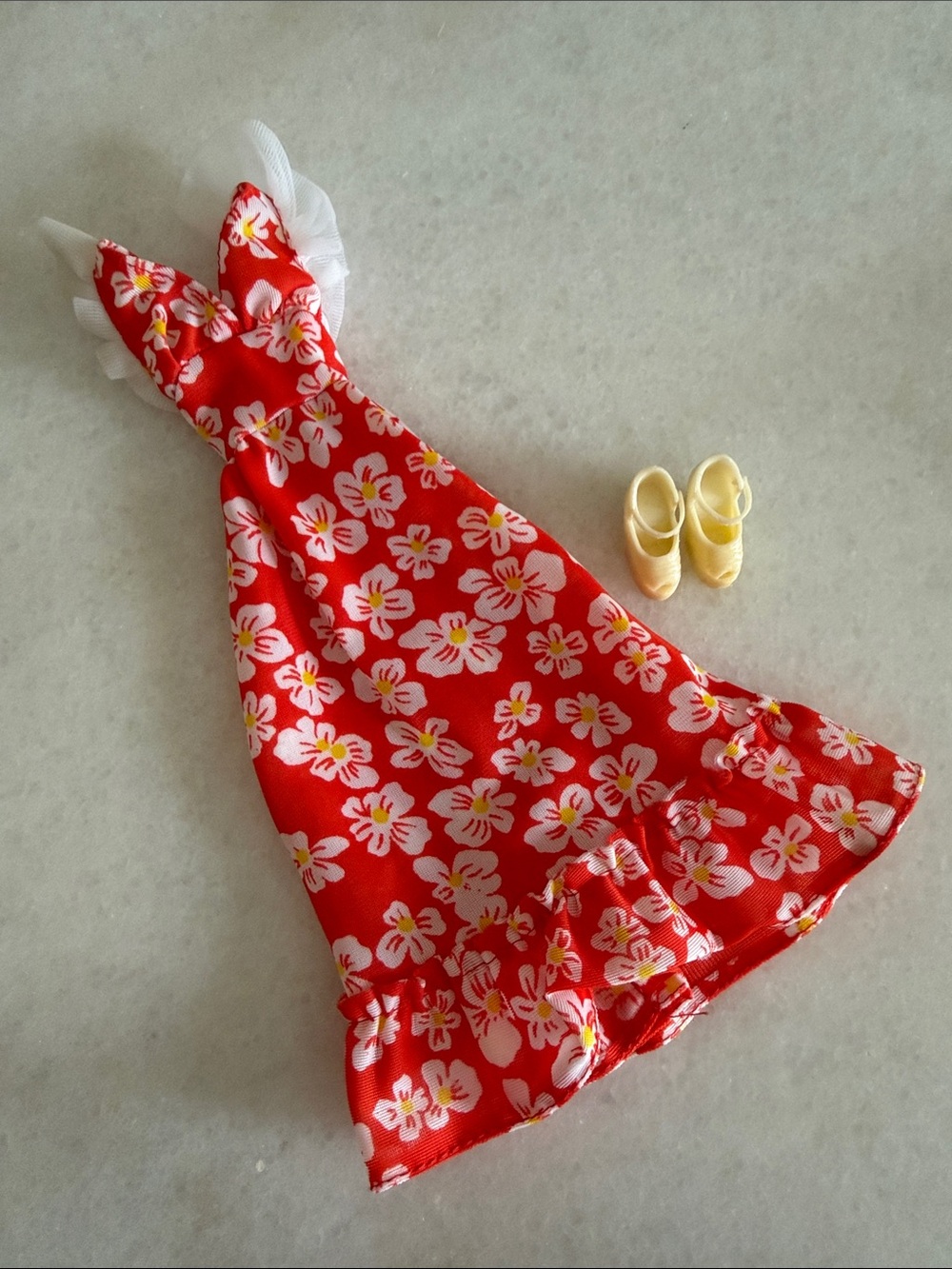 Vintage 1970’s Barbie Floral Dress